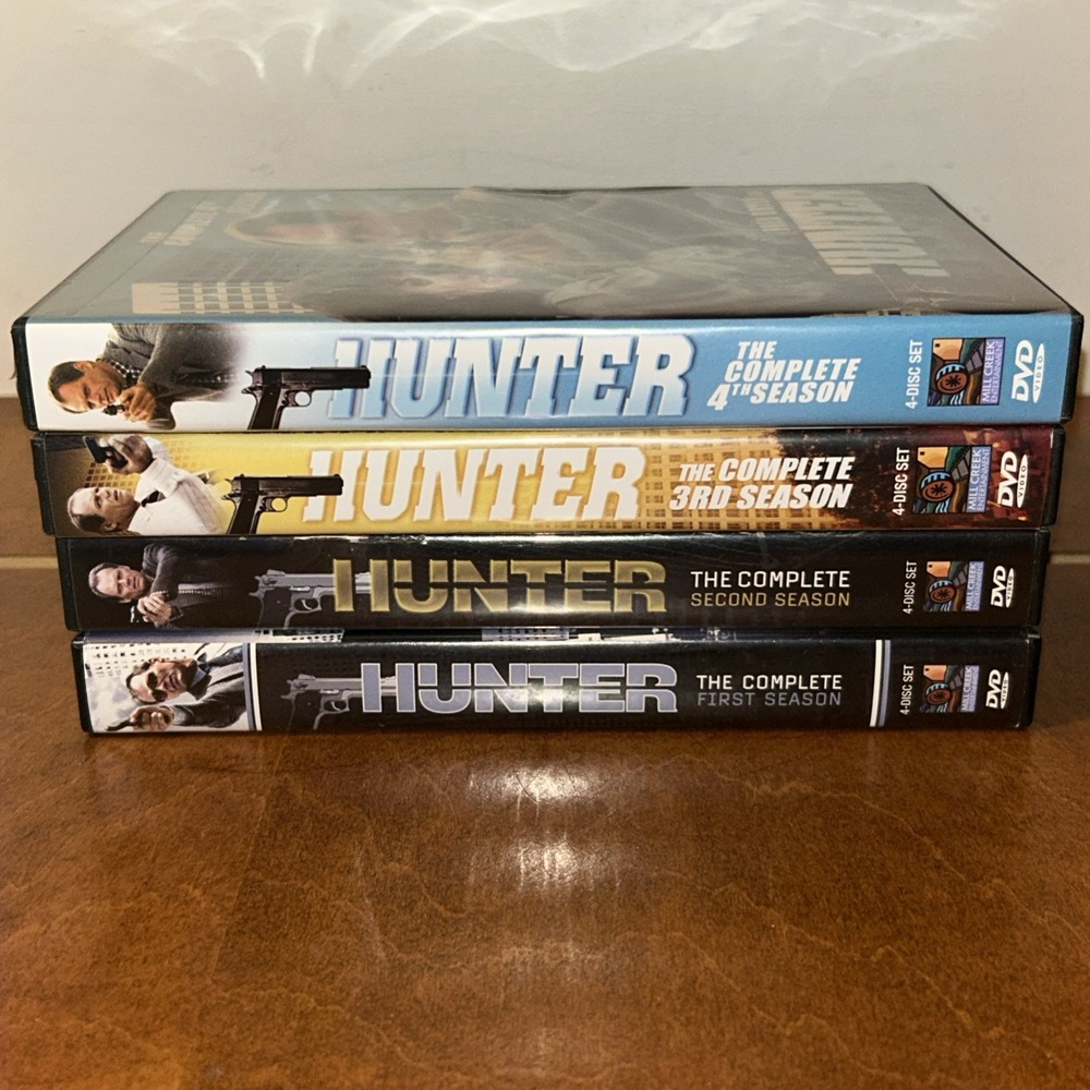 Hunter: Complete Seasons 1-4 DVD Set (DVD 1984) Fred Dryer, Stephanie Kramer